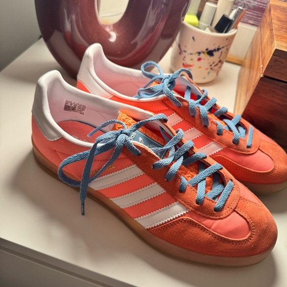 ADIDAS gazelle beam orange gum sneakers - Picture 4 of 7